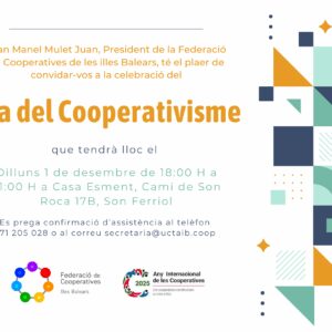 dia del cooperativisme 2025