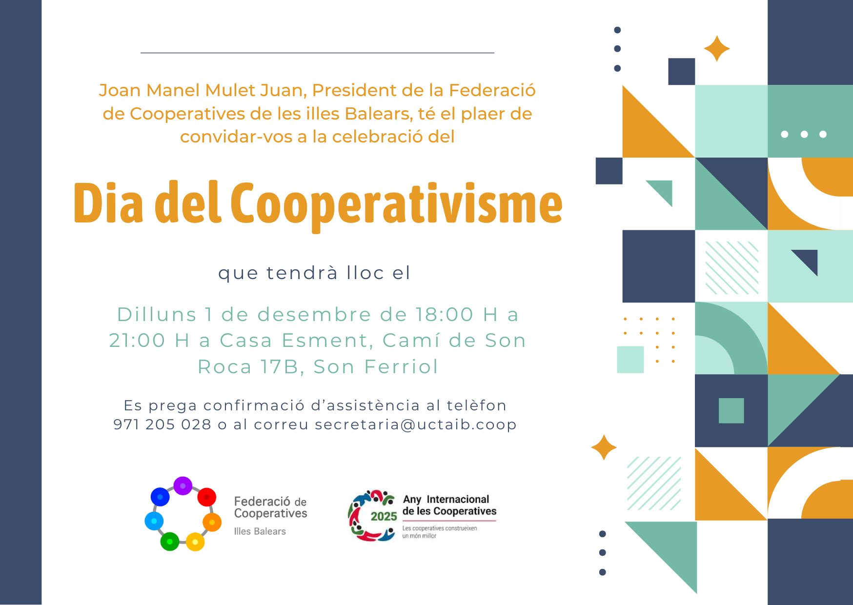 dia del cooperativisme 2025 dia del cooperativisme 2025