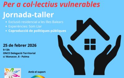Tercer Sector Social organitza una jornada-taller sobre habitatge per a col·lectius vulnerables