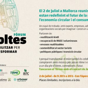 Fòrum Re-voltes, reutilitzar per transformar 26 reutilitzar per transformar