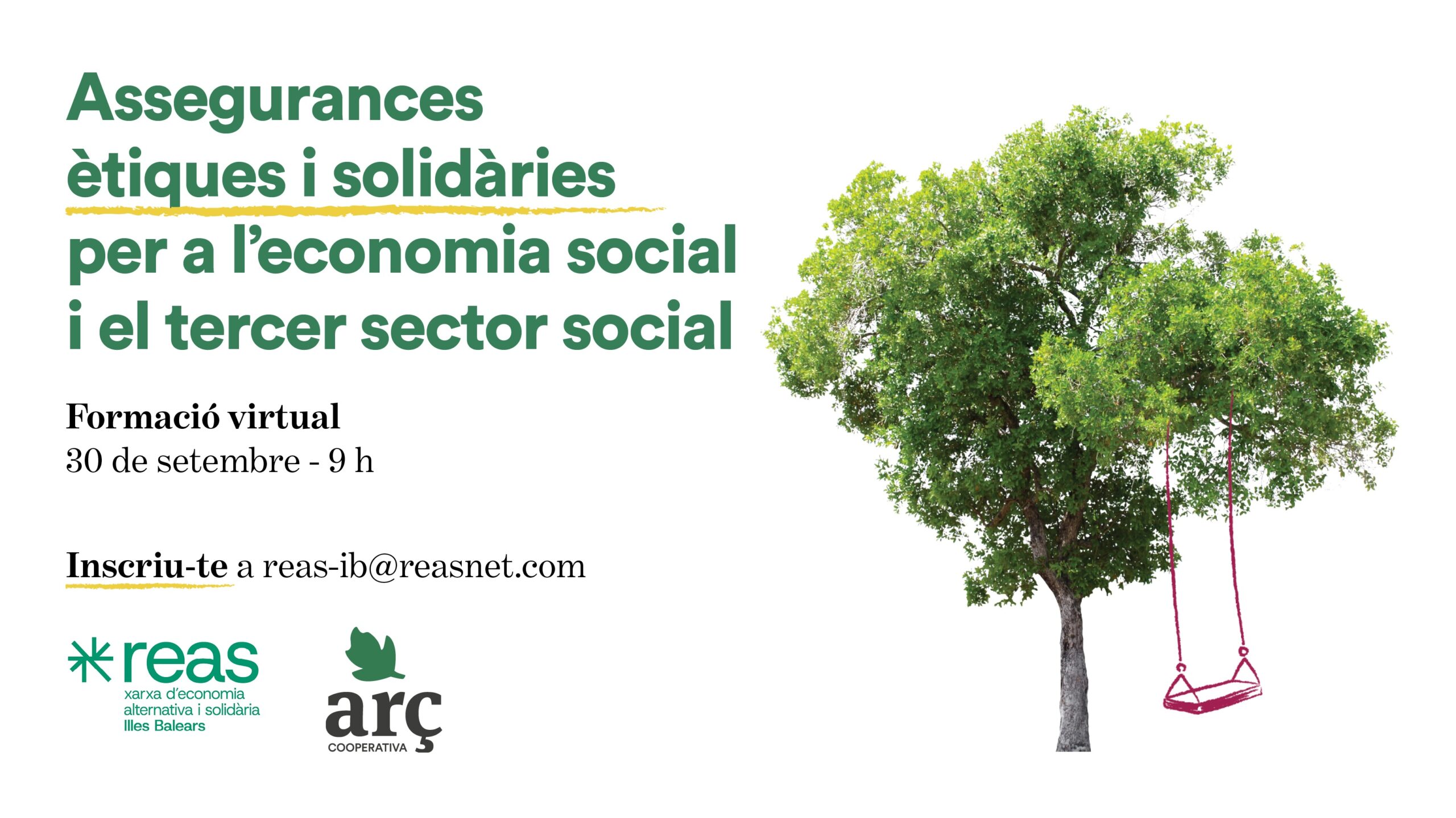 Assegurances ètiques i solidàries per a l'economia social i el tercer sector social: formació virtual 1 reas balears xerrada 2026 horitzontal 1 scaled